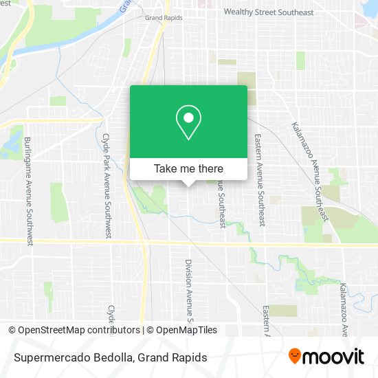 Supermercado Bedolla map