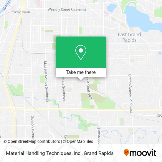 Material Handling Techniques, Inc. map