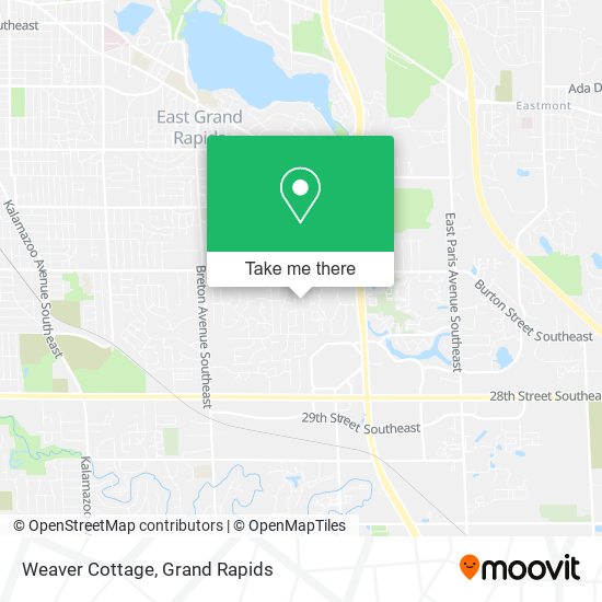 Weaver Cottage map