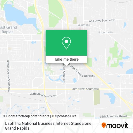Usph Inc National Business Internet Standalone map