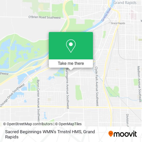 Sacred Beginnings WMN's Trnstnl HMS map
