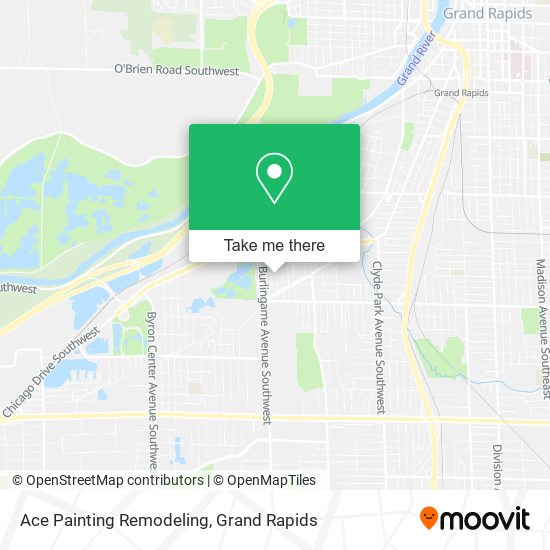 Ace Painting Remodeling map