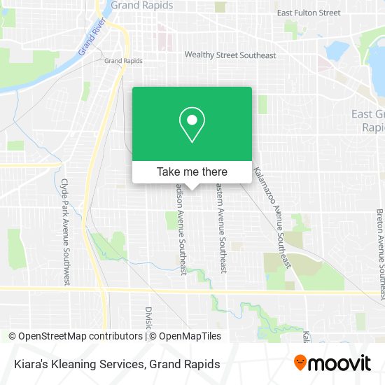 Mapa de Kiara's Kleaning Services