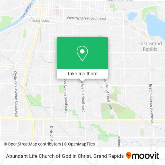 Mapa de Abundant Life Church of God in Christ