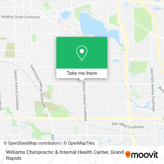 Williams Chiropractic & Internal Health Center map