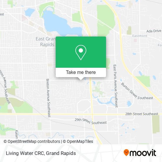 Mapa de Living Water CRC
