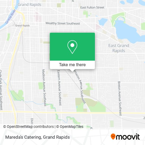 Mareda's Catering map