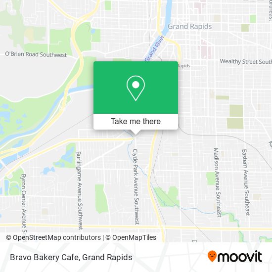 Bravo Bakery Cafe map