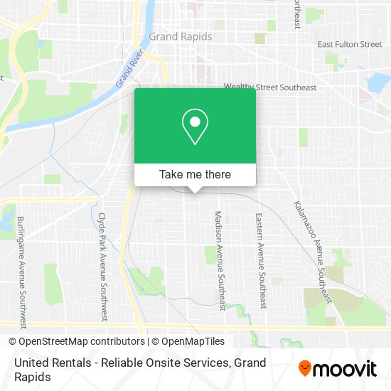 United Rentals - Reliable Onsite Services map