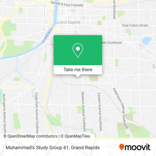 Muhammad's Study Group 61 map