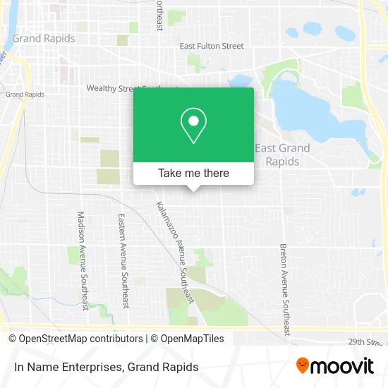 In Name Enterprises map