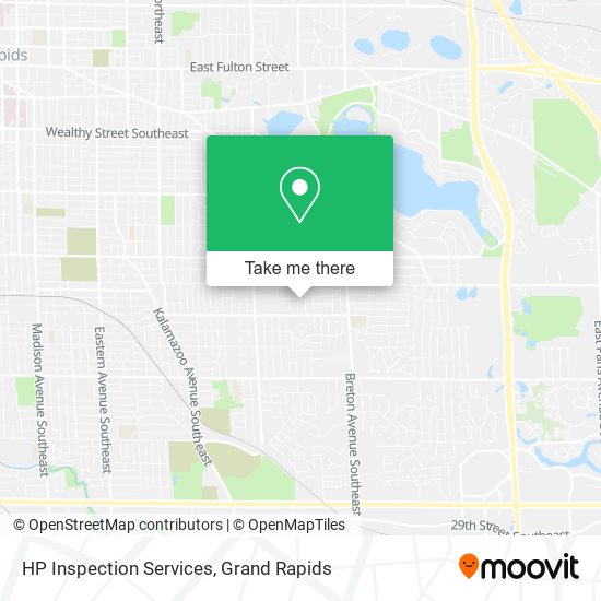 Mapa de HP Inspection Services