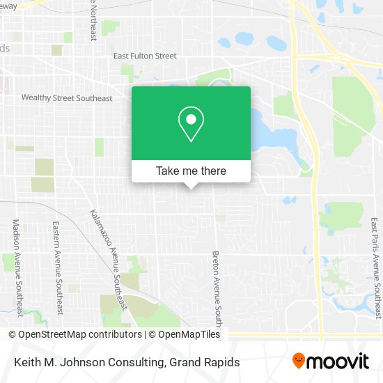 Mapa de Keith M. Johnson Consulting