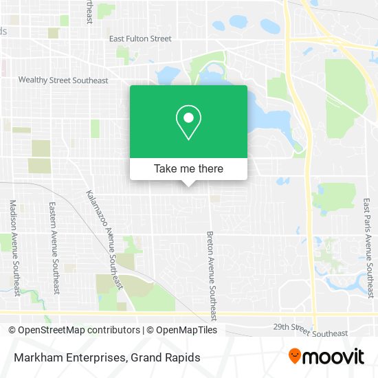 Markham Enterprises map