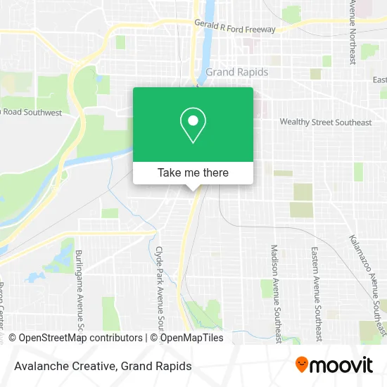 Avalanche Creative map