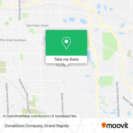 Donaldson Company map