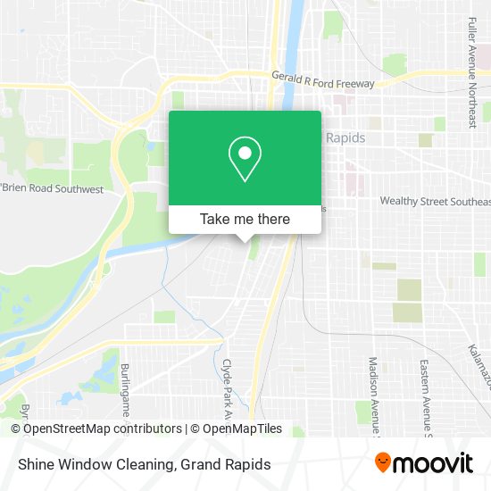 Shine Window Cleaning map
