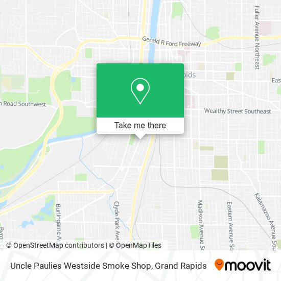 Uncle Paulies Westside Smoke Shop map