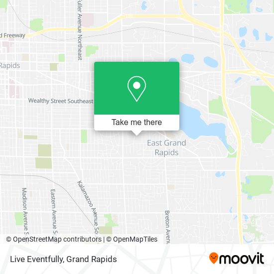 Mapa de Live Eventfully
