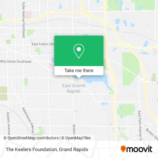 The Keelers Foundation map