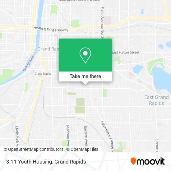 Mapa de 3:11 Youth Housing