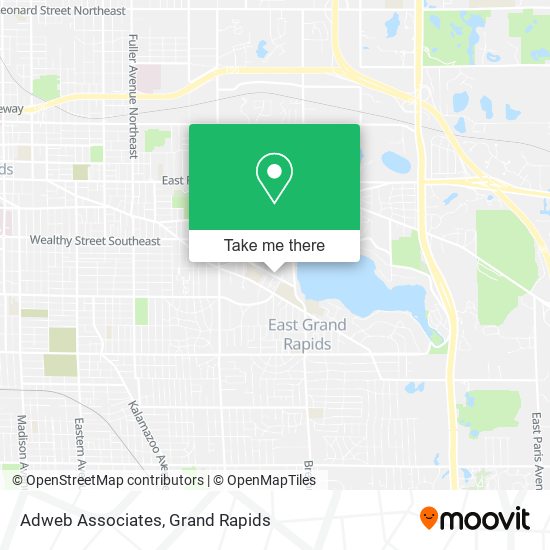 Adweb Associates map