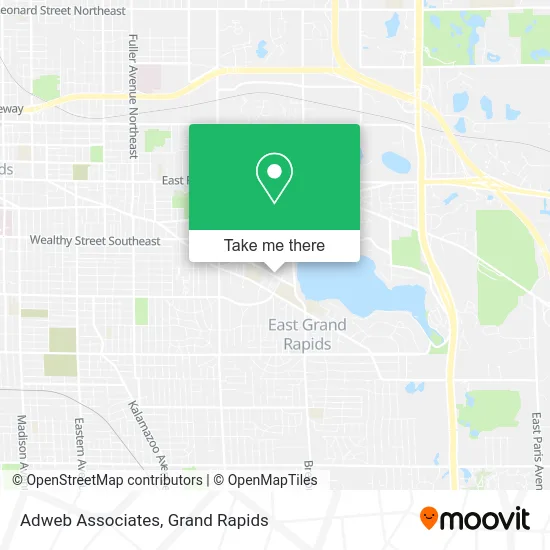 Adweb Associates map