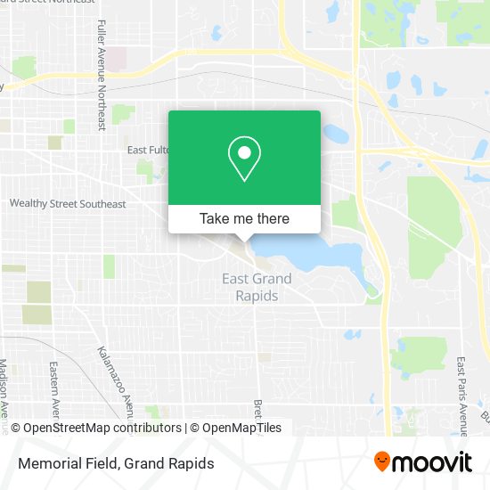 Mapa de Memorial Field