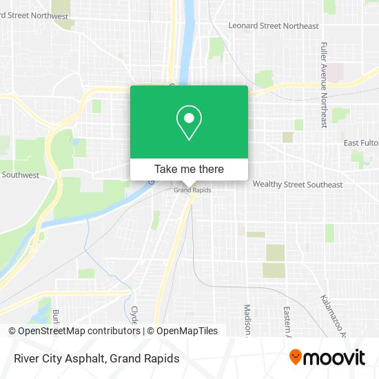 River City Asphalt map