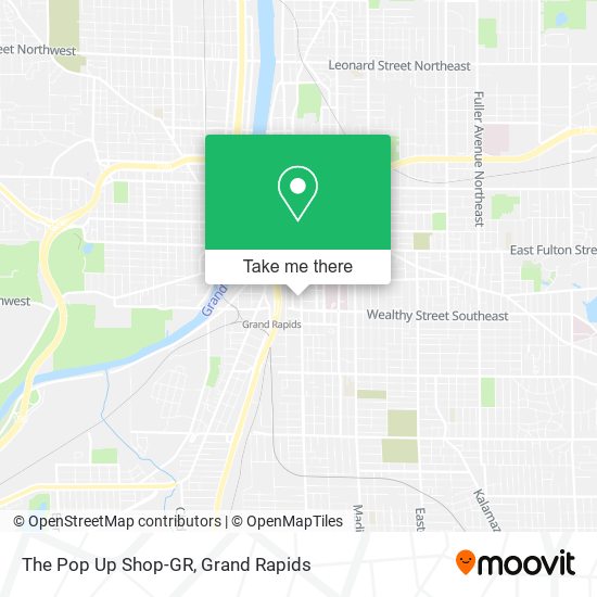 The Pop Up Shop-GR map