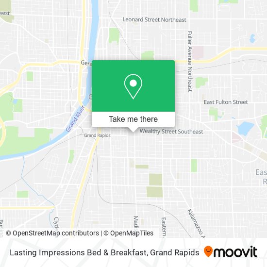 Lasting Impressions Bed & Breakfast map