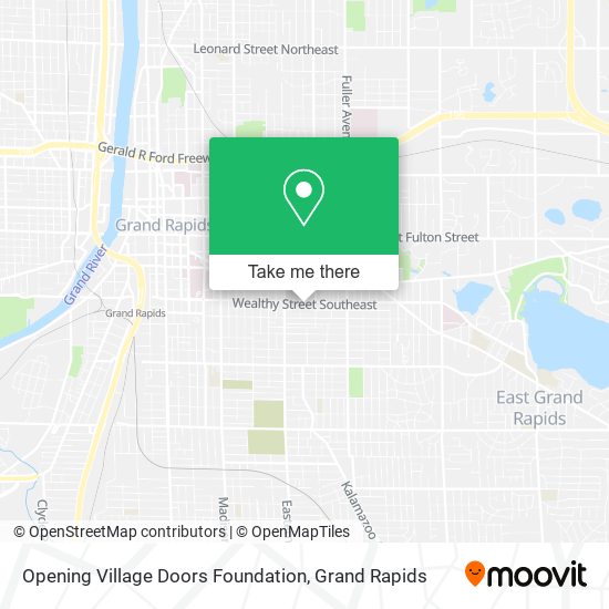 Opening Village Doors Foundation map