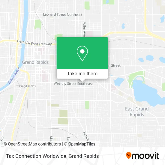 Tax Connection Worldwide map