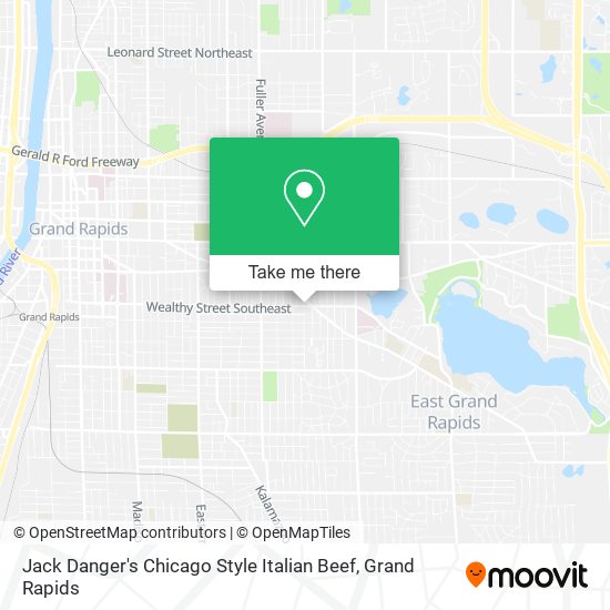Mapa de Jack Danger's Chicago Style Italian Beef