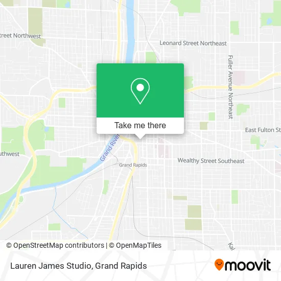 Lauren James Studio map