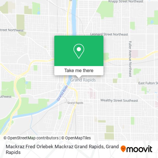 Mackraz Fred Orlebek Mackraz Grand Rapids map