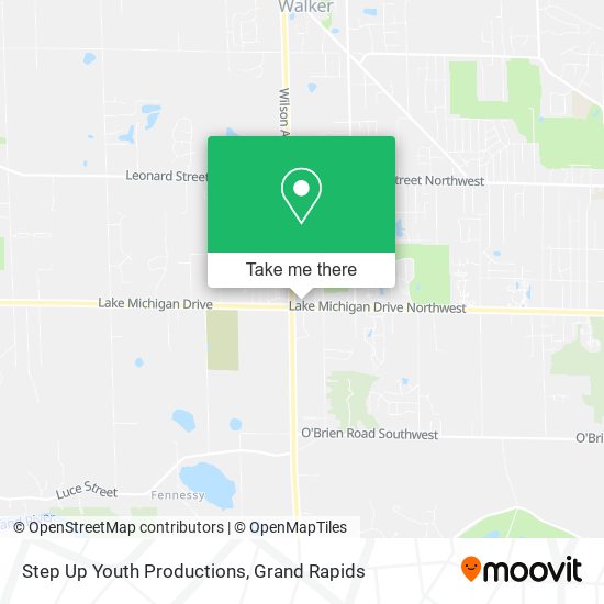 Step Up Youth Productions map