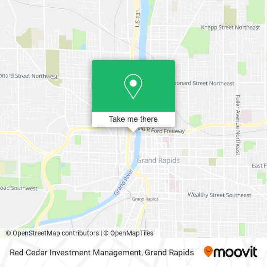 Red Cedar Investment Management map