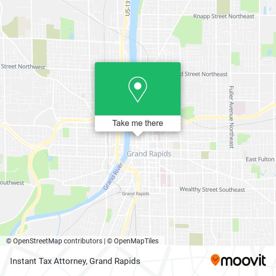 Instant Tax Attorney map