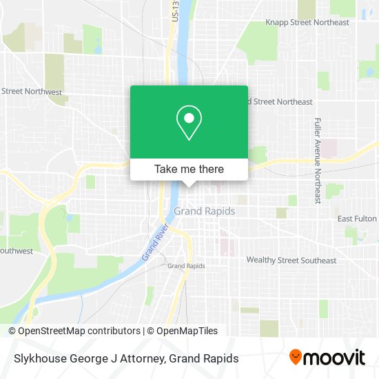 Slykhouse George J Attorney map