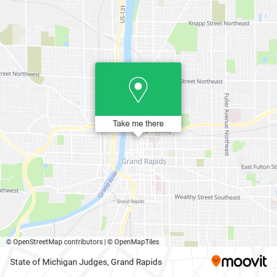 Mapa de State of Michigan Judges