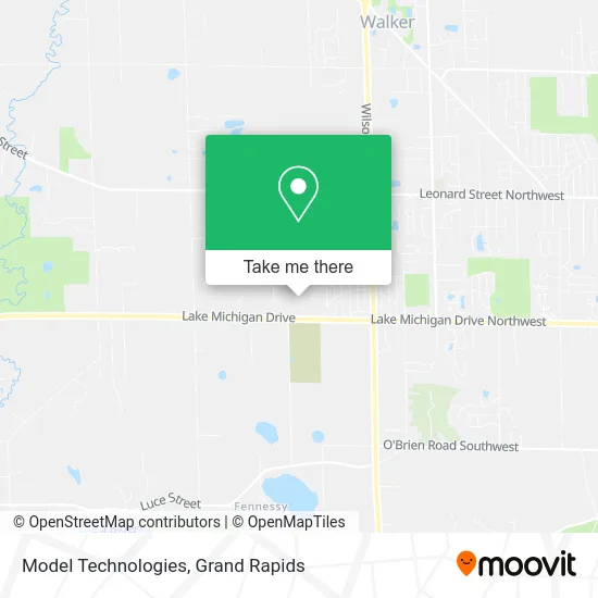 Model Technologies map