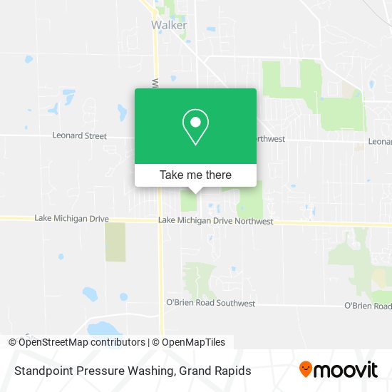 Standpoint Pressure Washing map