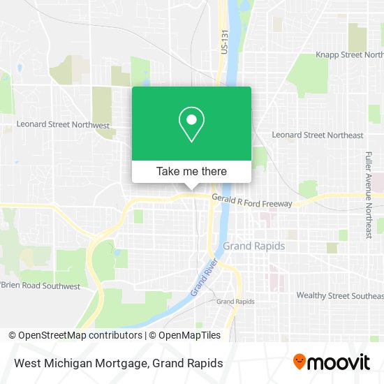 West Michigan Mortgage map