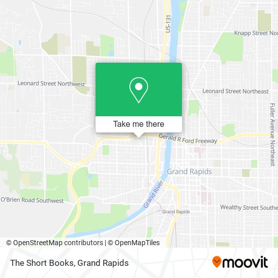 The Short Books map