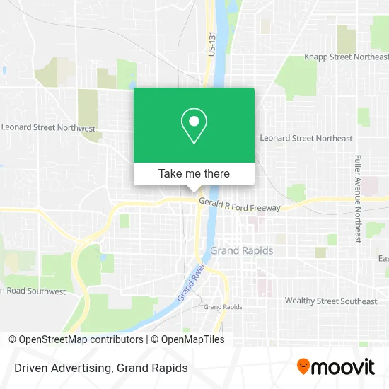Driven Advertising map
