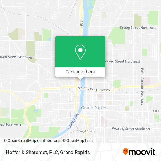 Hoffer & Sheremet, PLC map