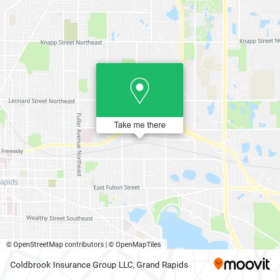 Coldbrook Insurance Group LLC map