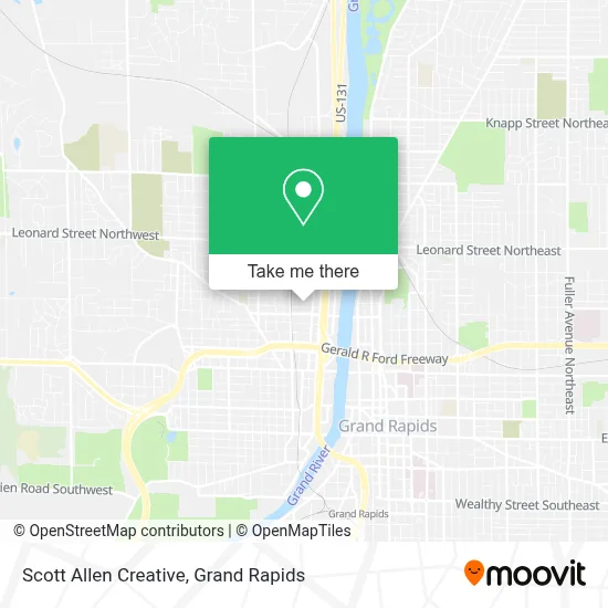 Scott Allen Creative map