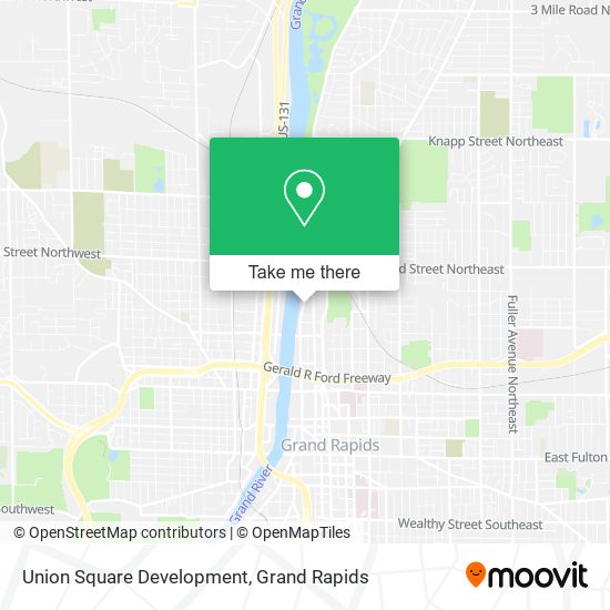 Union Square Development map